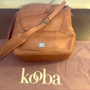 Medium brown leather hobo from Kooba